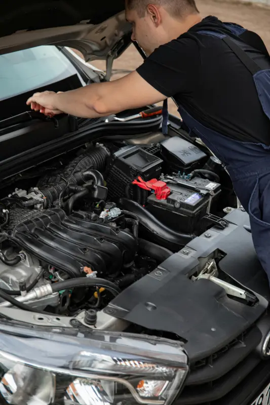 Engine Diagnostics (using OBD-II scanner to detect engine issues)